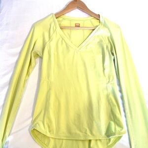 Lucy Yellow‎ V-Neck Blouse